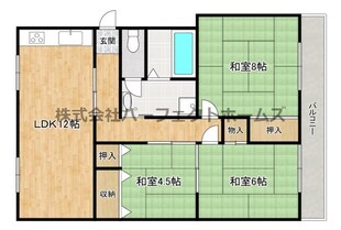 東山住宅7棟の物件間取画像